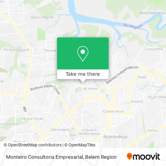 Monteiro Consultoria Empresarial map