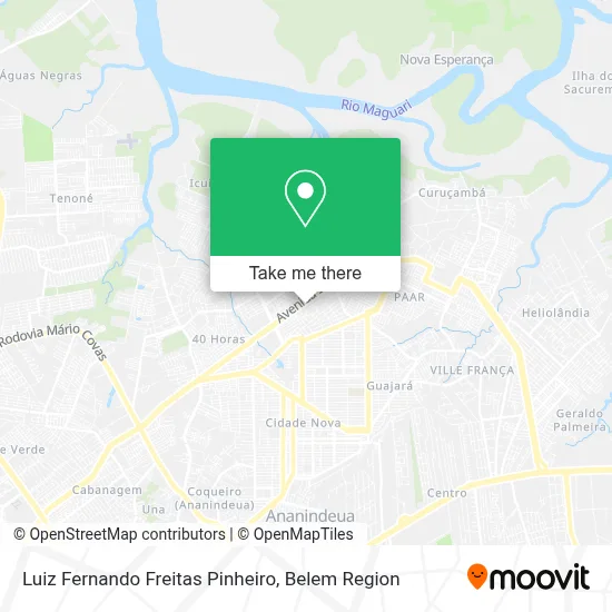 Luiz Fernando Freitas Pinheiro map