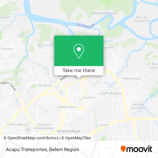 Acapu Transportes map