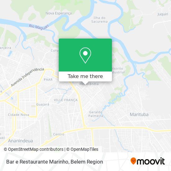 Bar e Restaurante Marinho map