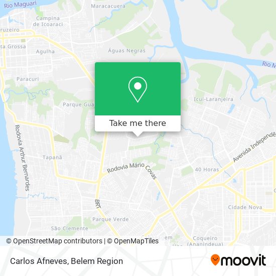 Carlos Afneves map