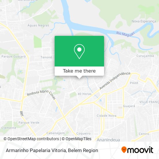 Armarinho Papelaria Vitoria map