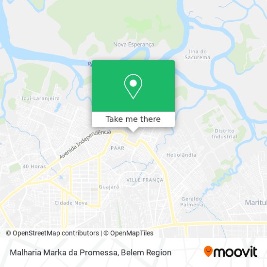 Malharia Marka da Promessa map