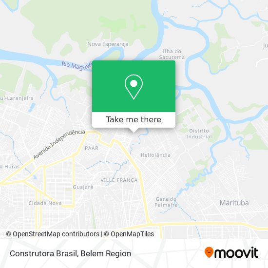 Mapa Construtora Brasil