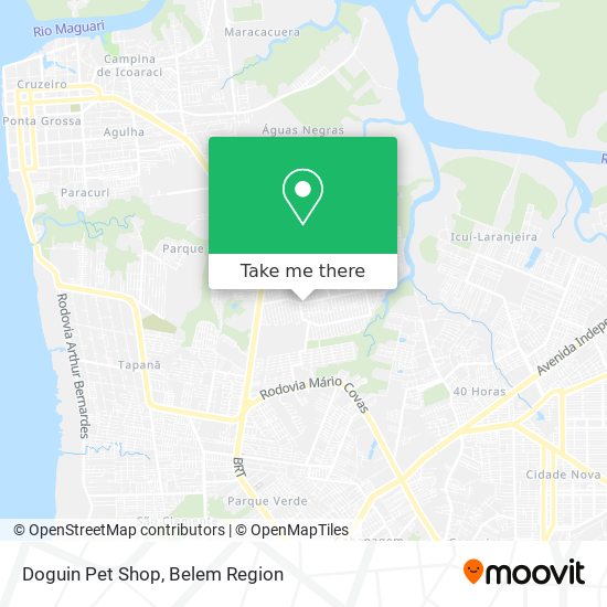 Doguin Pet Shop map