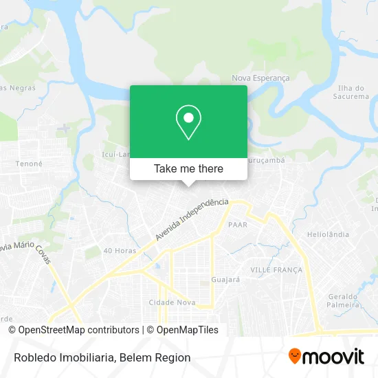 Robledo Imobiliaria map