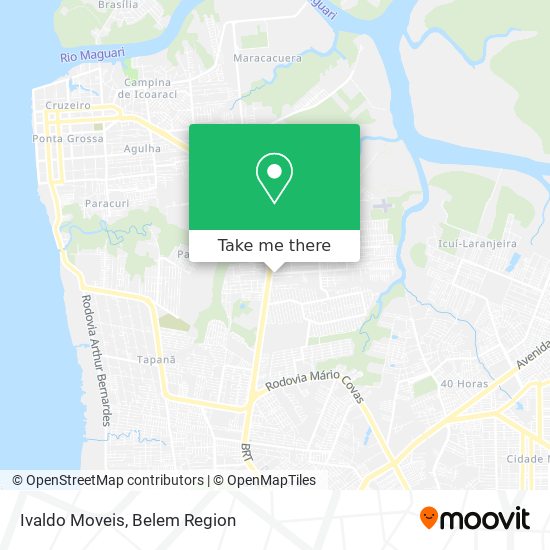 Ivaldo Moveis map