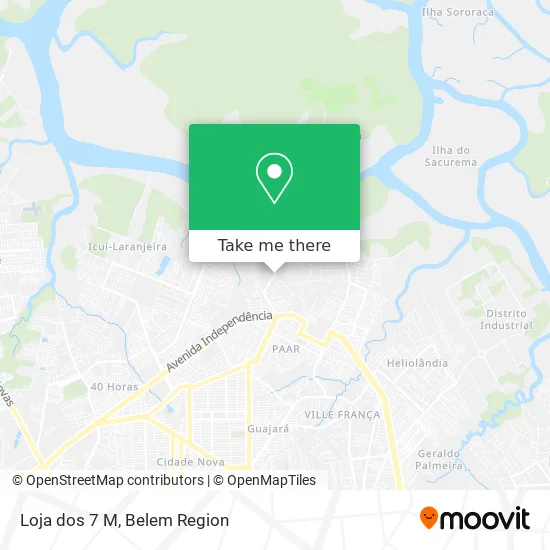 Loja dos 7 M map