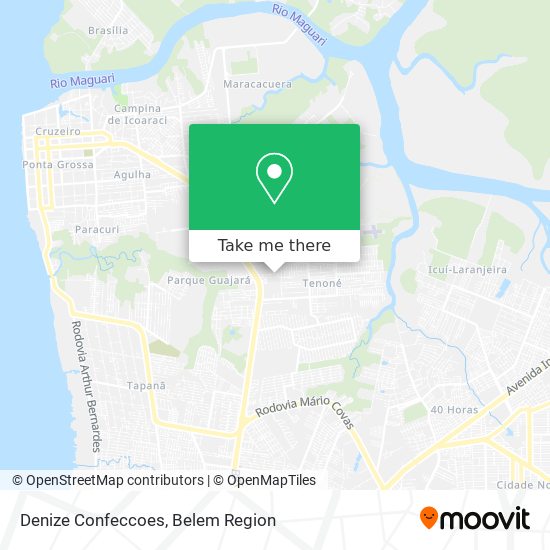 Denize Confeccoes map