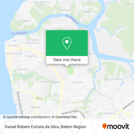 Daniel Rubem Estrela da Silva map