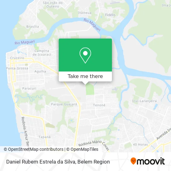 Daniel Rubem Estrela da Silva map
