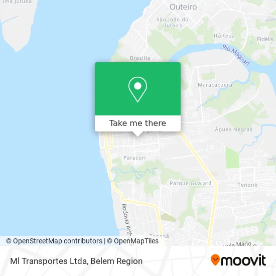 Ml Transportes Ltda map