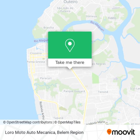 Loro Moto Auto Mecanica map