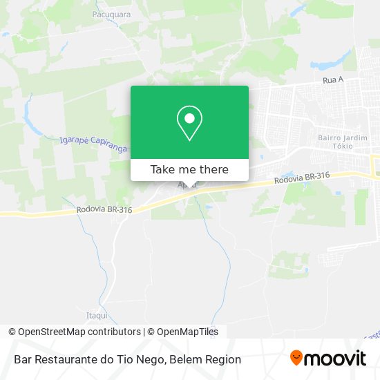 Bar Restaurante do Tio Nego map