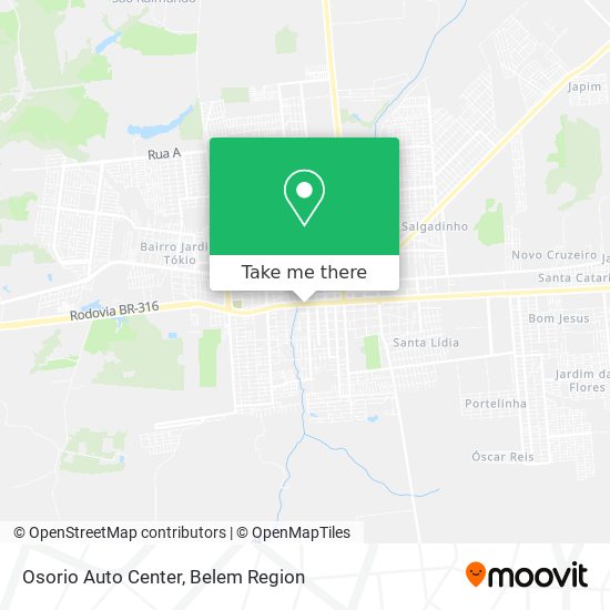 Osorio Auto Center map