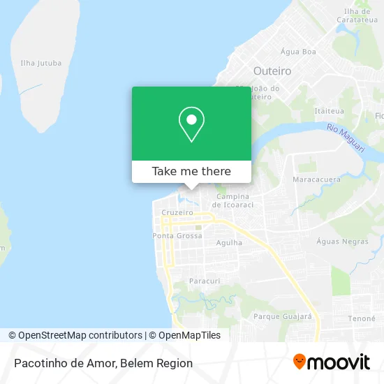 Pacotinho de Amor map