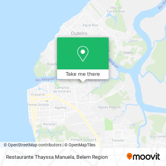 Restaurante Thayssa Manuela map