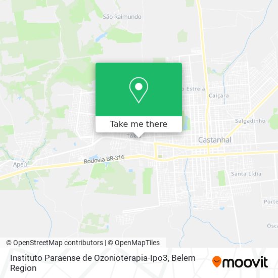 Instituto Paraense de Ozonioterapia-Ipo3 map