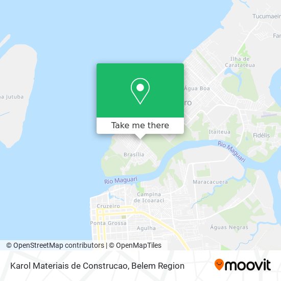 Karol Materiais de Construcao map