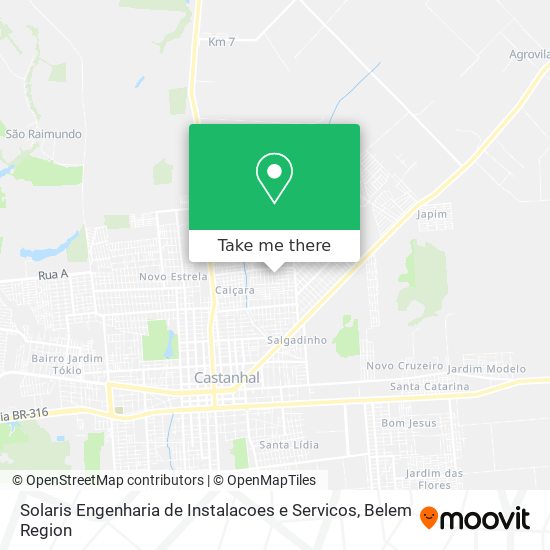 Solaris Engenharia de Instalacoes e Servicos map