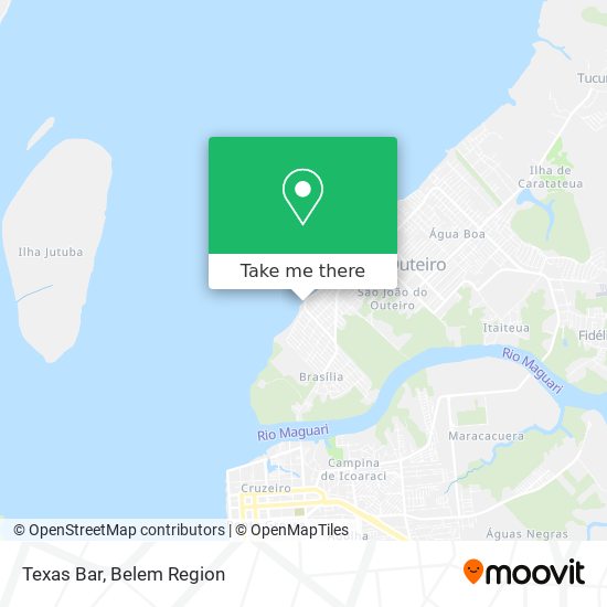 Texas Bar map