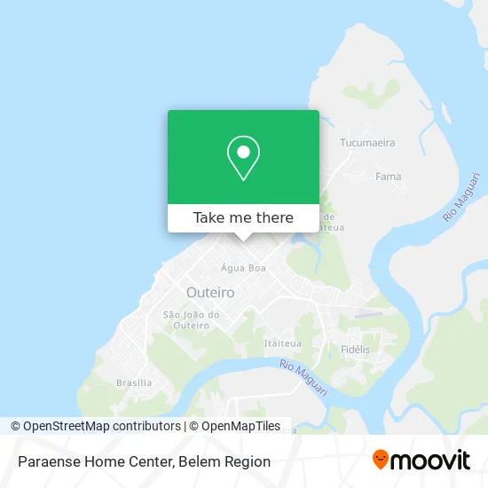 Paraense Home Center map