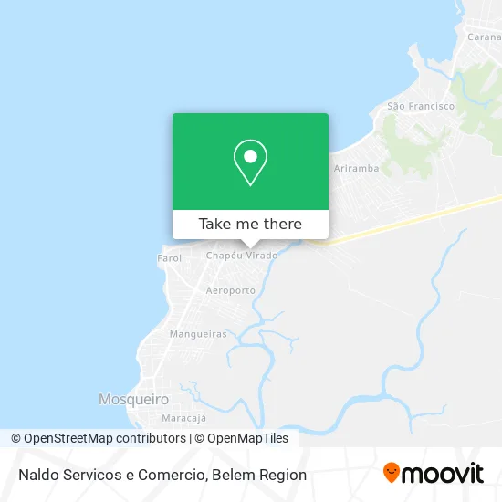 Naldo Servicos e Comercio map