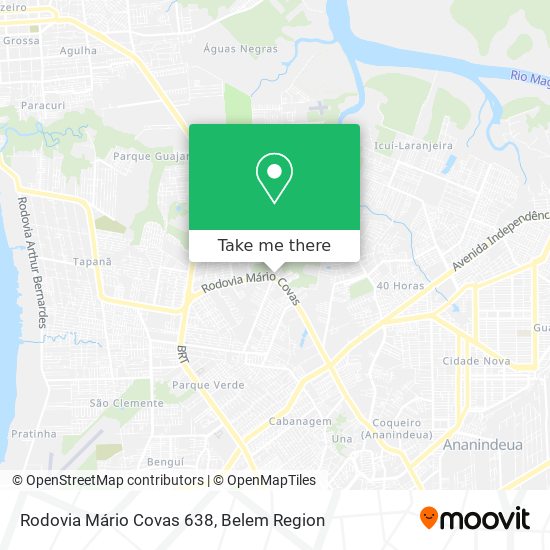 Rodovia Mário Covas 638 map
