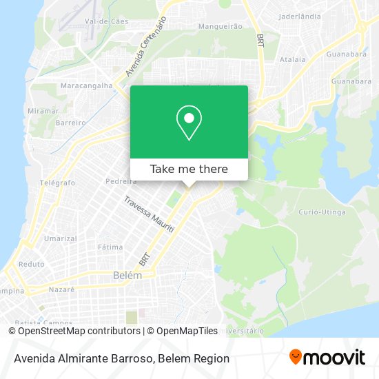 Avenida Almirante Barroso map
