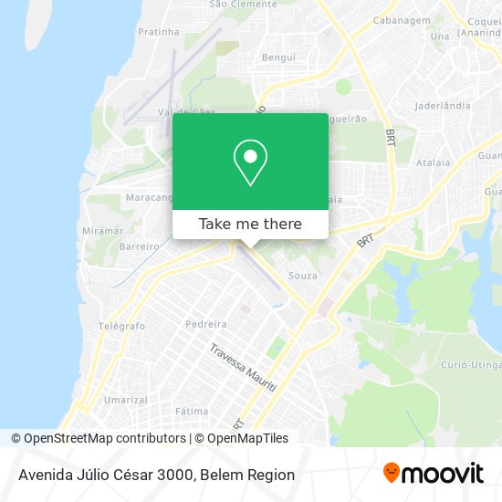 Avenida Júlio César 3000 map