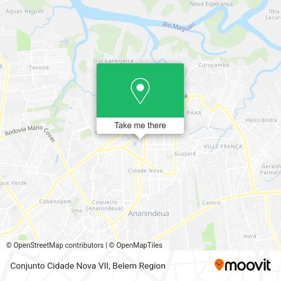 Conjunto Cidade Nova VII map
