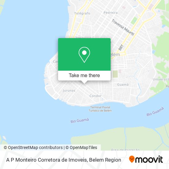 A P Monteiro Corretora de Imoveis map