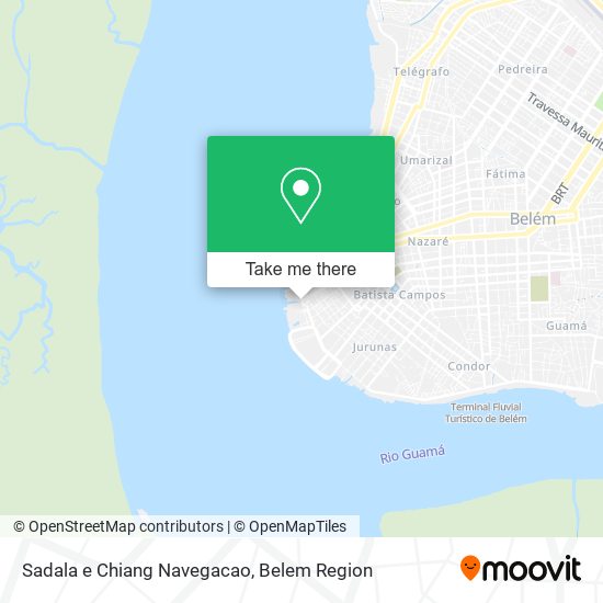 Sadala e Chiang Navegacao map