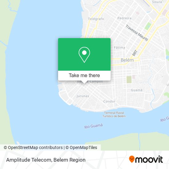 Mapa Amplitude Telecom