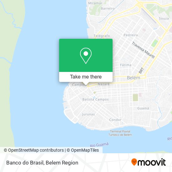 Banco do Brasil map