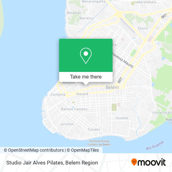 Studio Jair Alves Pilates map