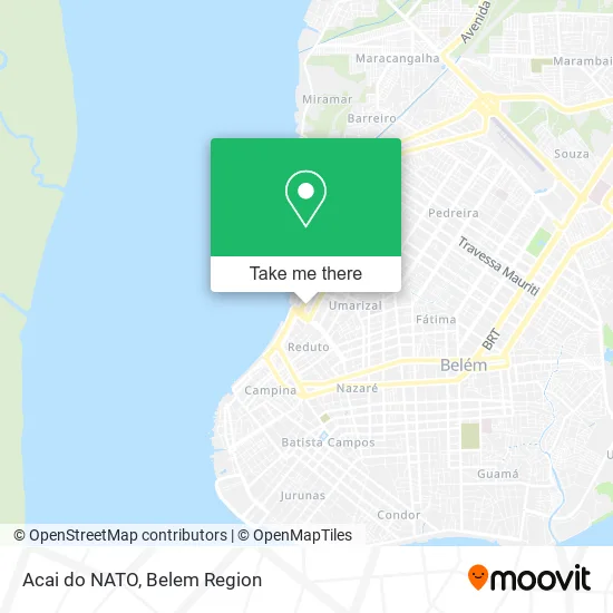 Acai do NATO map