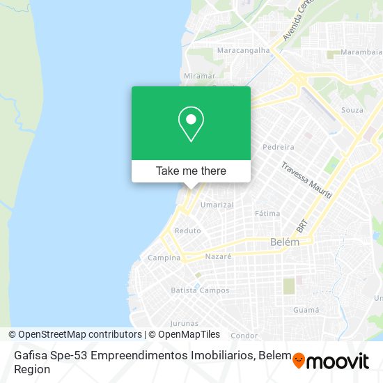 Mapa Gafisa Spe-53 Empreendimentos Imobiliarios