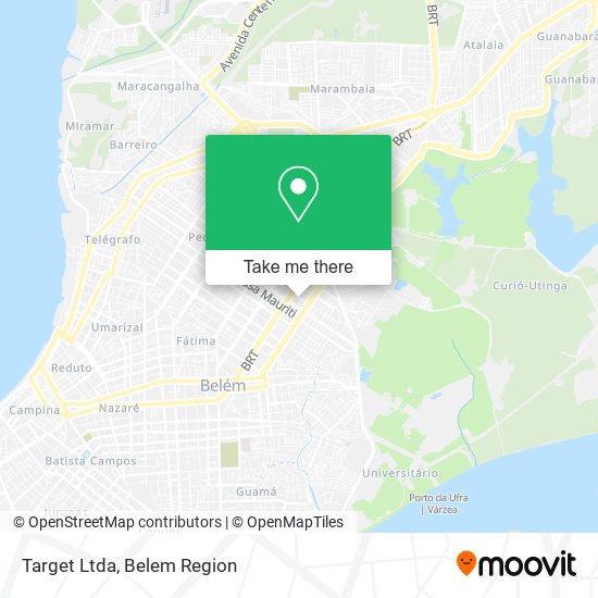 Target Ltda map