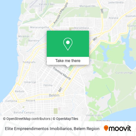 Mapa Elite Empreendimentos Imobiliarios