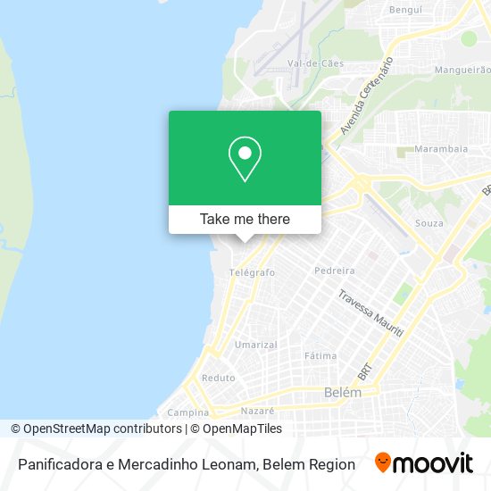 Panificadora e Mercadinho Leonam map