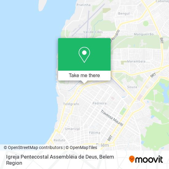 Igreja Pentecostal Assembléia de Deus map
