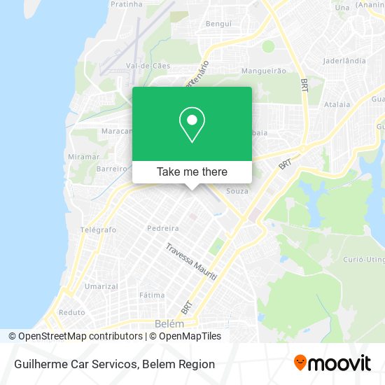 Guilherme Car Servicos map