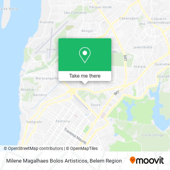 Milene Magalhaes Bolos Artisticos map