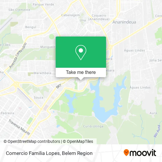 Comercio Familia Lopes map