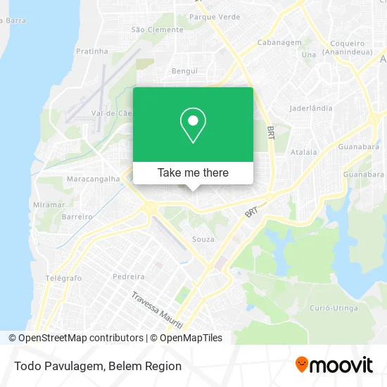 Todo Pavulagem map