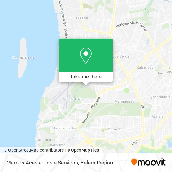Marcos Acessorios e Servicos map