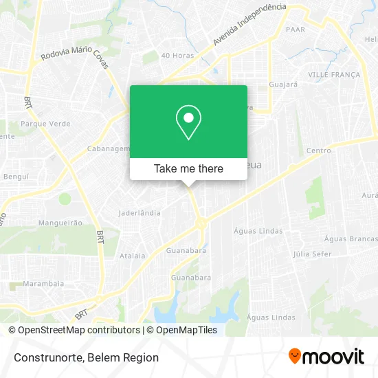 Construnorte map