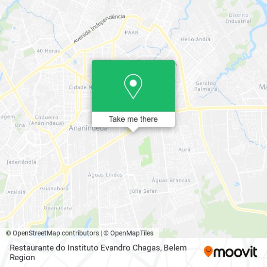 Restaurante do Instituto Evandro Chagas map