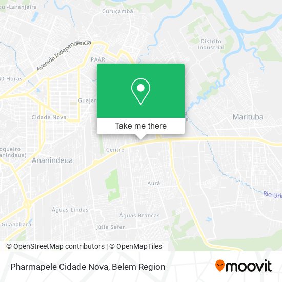 Pharmapele Cidade Nova map